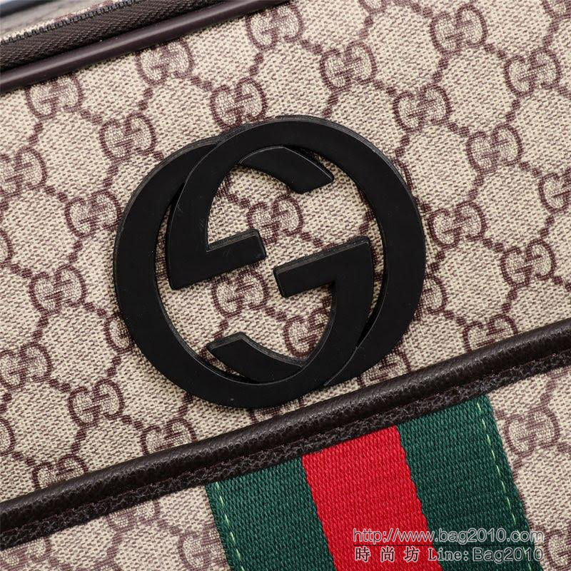GUCCI古馳 專櫃限量版 超耐磨損萬向輪 加厚全鋁合金 時尚個性拉杆箱 20寸旅行箱 可登機  xbt1013